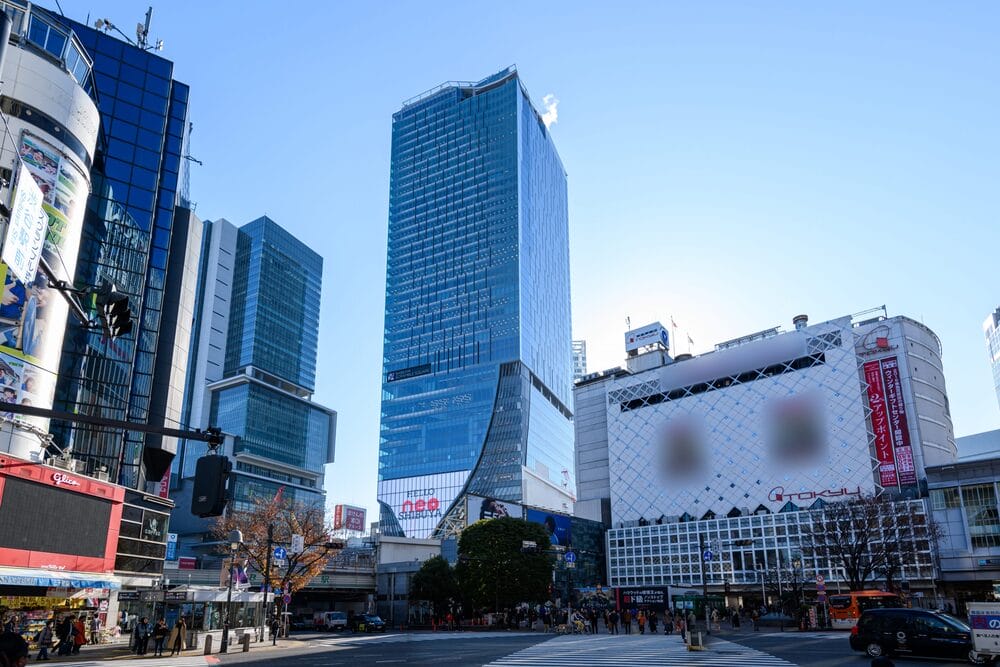 渋谷スクランブルスクエア外観